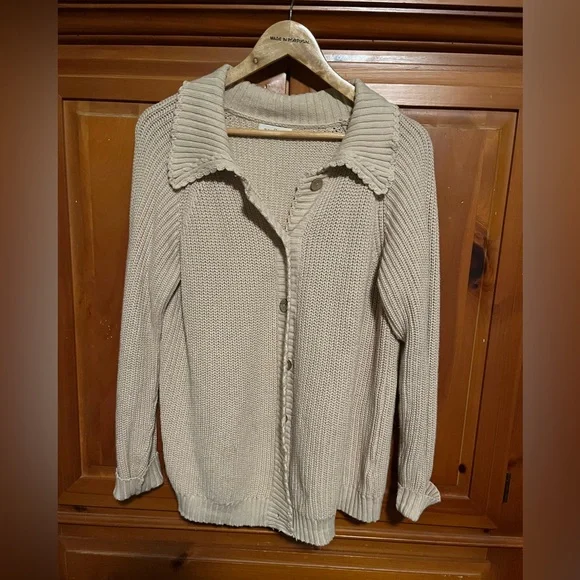 Women's Neuflora Westlock Cream Cardigan Sweater XS - Picture 6 of 9